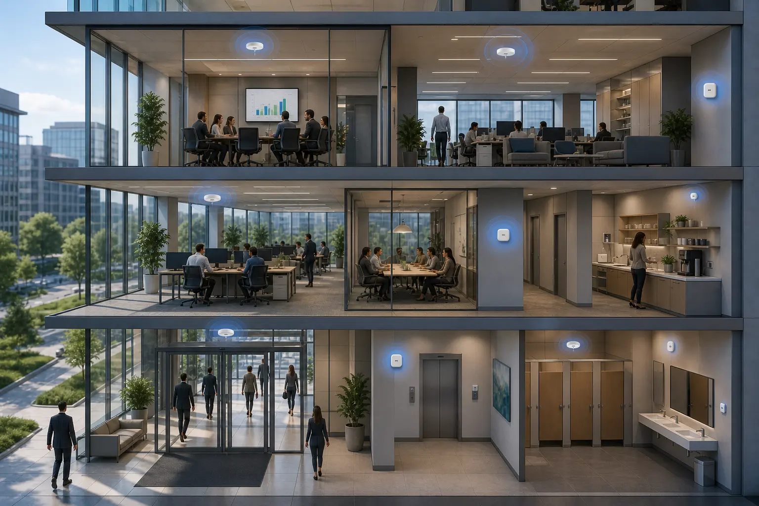 smart office cleaning